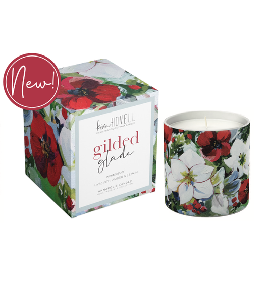 Gilded Glade Boxed Candle Kim Hovell