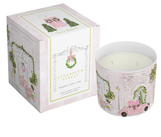 Sugar Plum Lane 2-Wick Gift Boxed Candle
