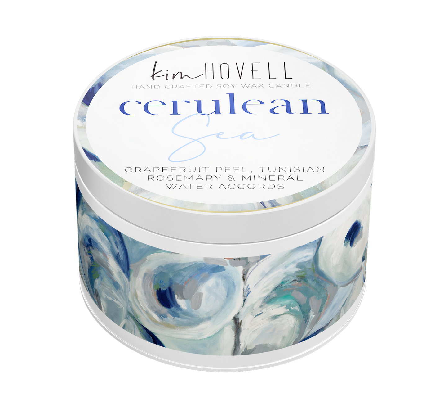 Cerulean Sea Candle - 6 oz Travel Tin