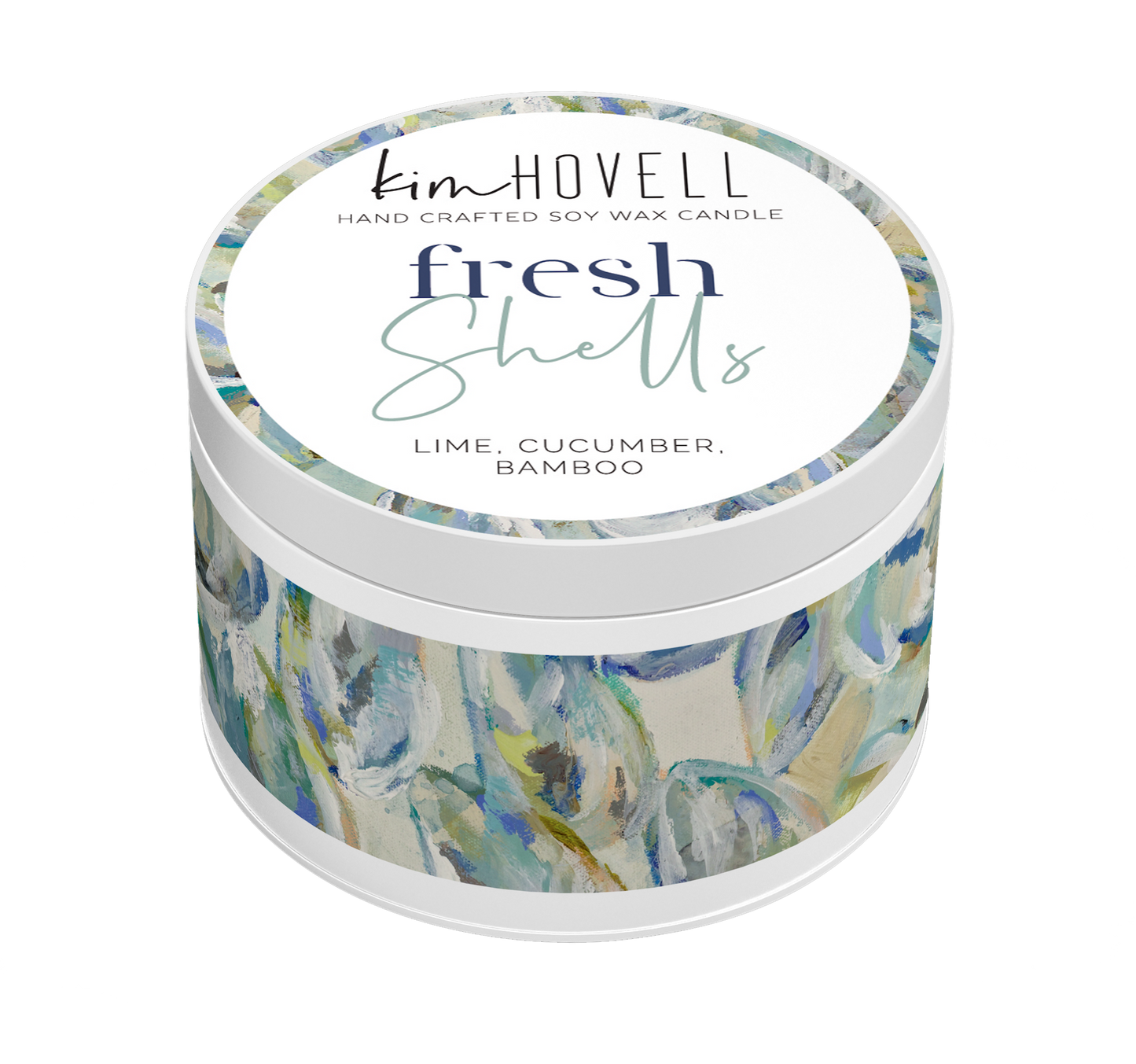 Fresh Shells Mini Candle - 6 oz Travel Tin