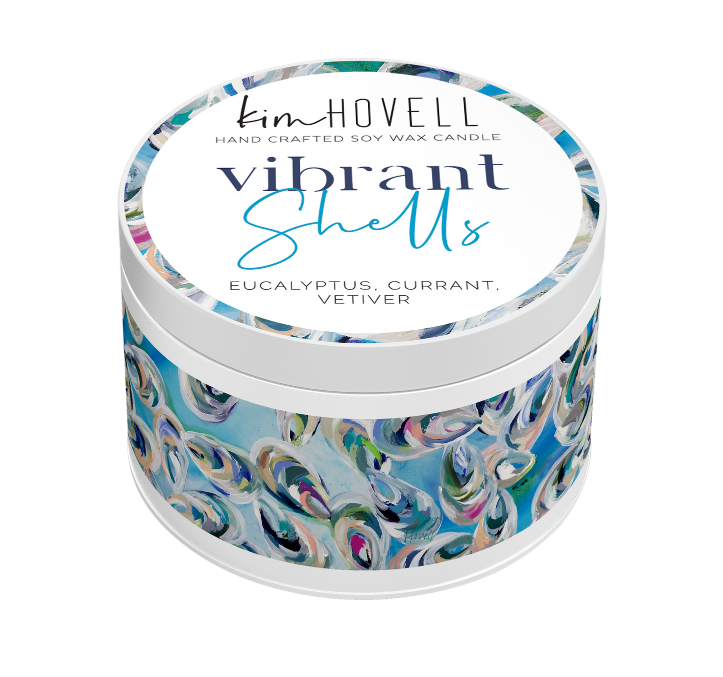 Kim Hovell Collection - Vibrant Shells Mini Candle