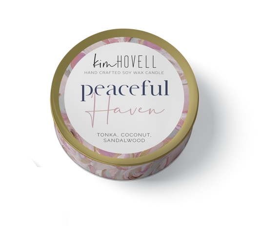 Peaceful Haven Candle - 3oz Travel Tin