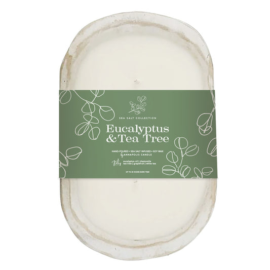 Eucalyptus + Tea Tree Dough Bowl Candle