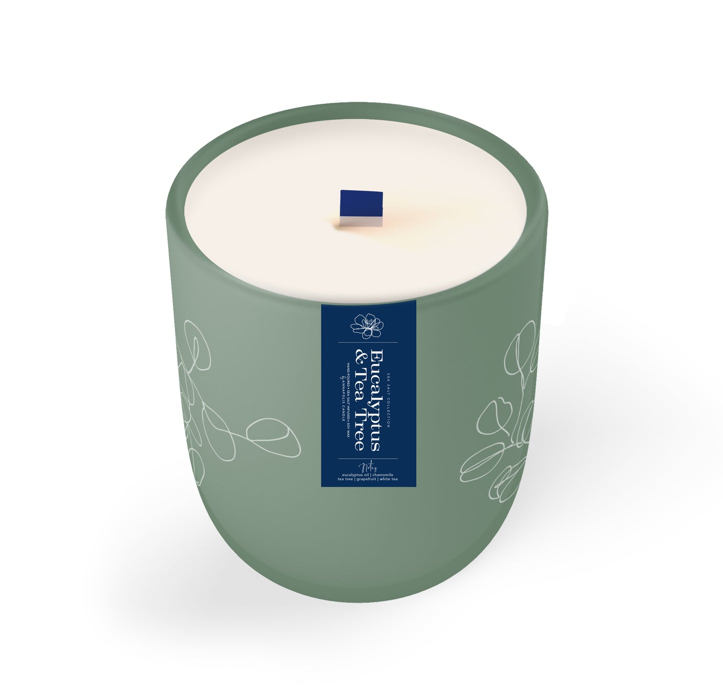 Eucalyptus + Tea Tree Signature Wooden Wick Candle