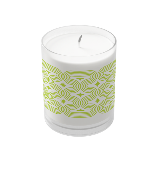 Vintage Candle Glass - Mojito Cocktail