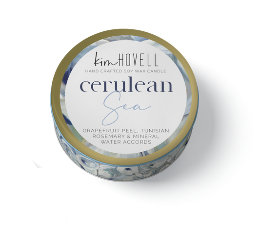 Cerulean Sea Candle  - 3oz Travel Tin
