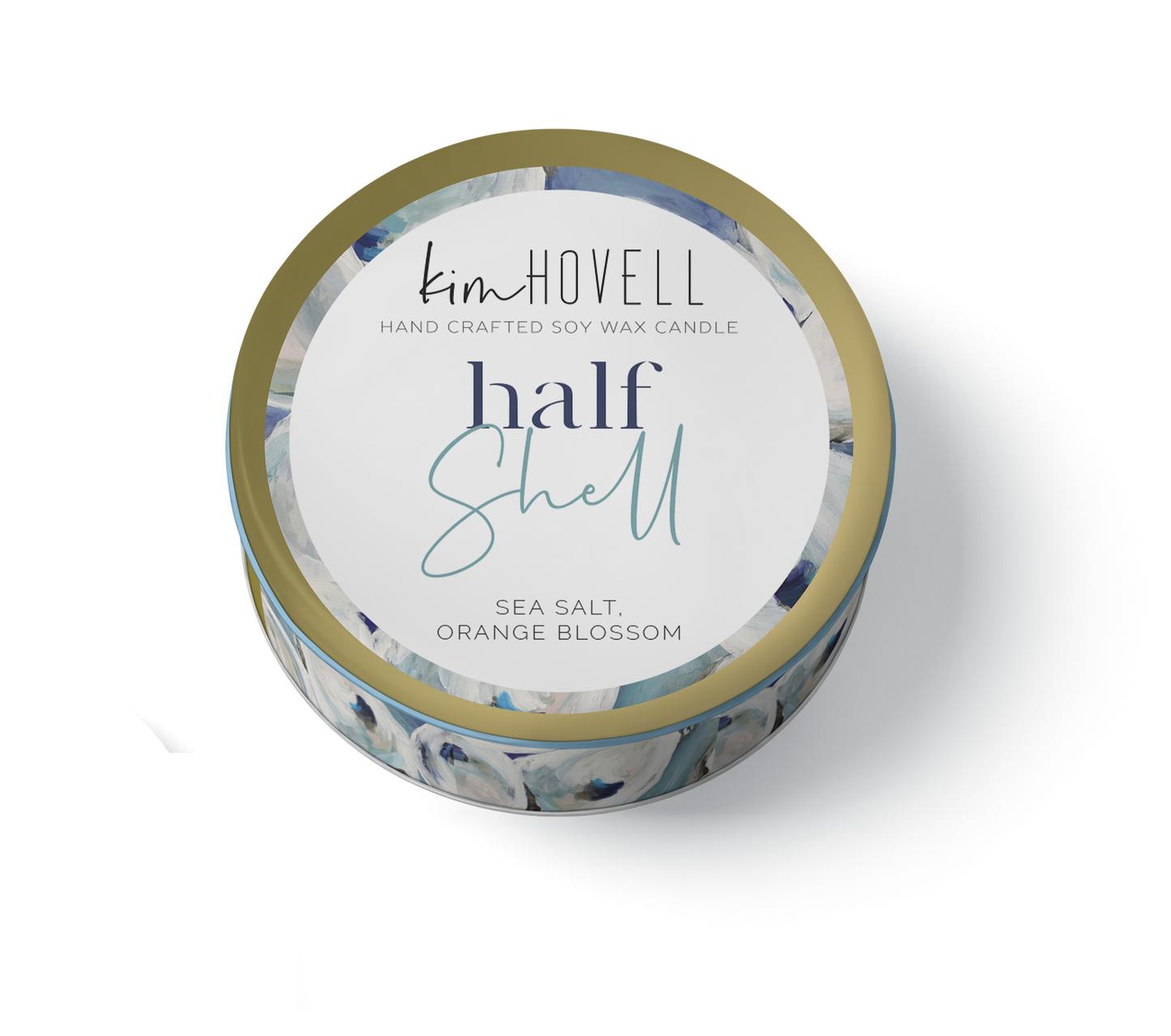 Half Shell Candle - 3oz Travel Tin