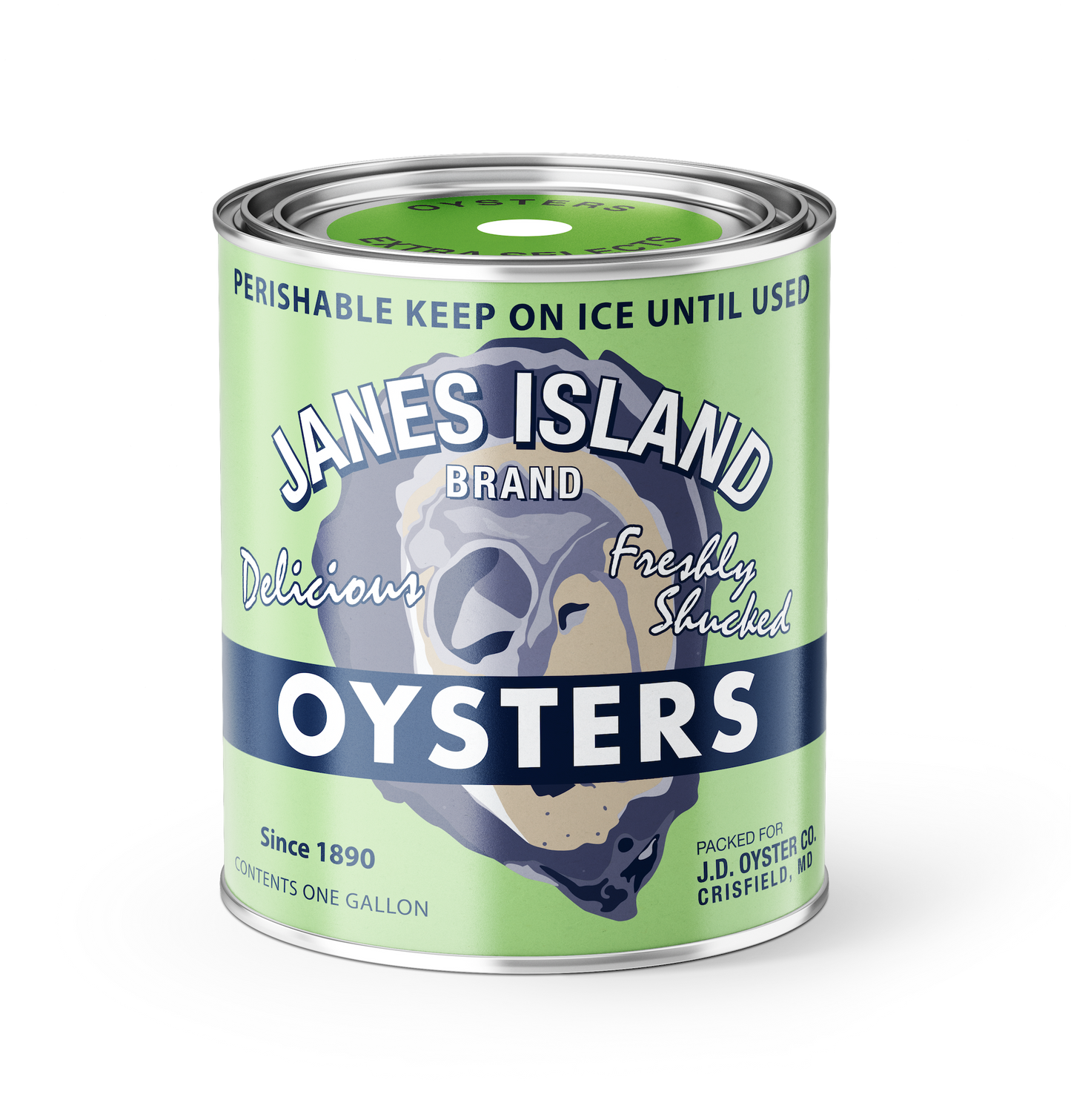 Vintage Janes Island Oyster Candle