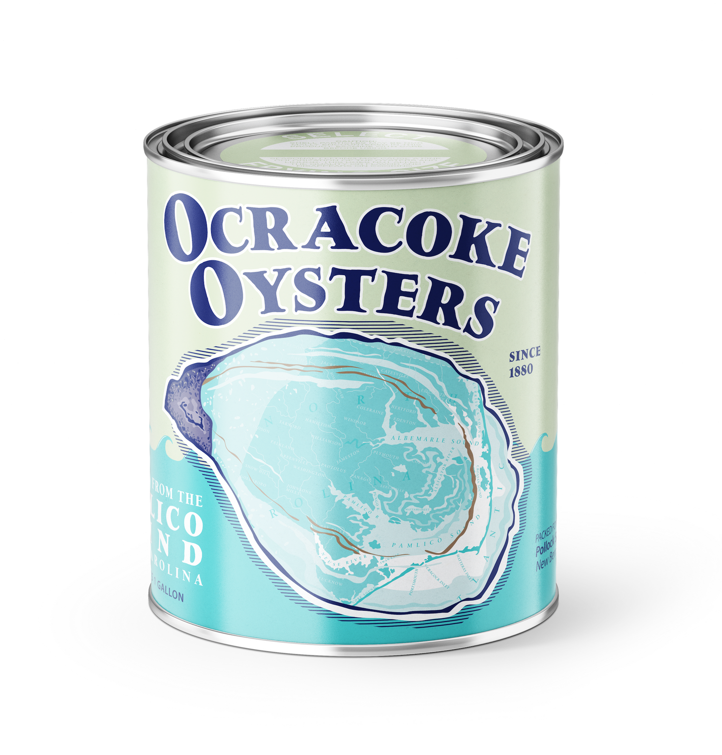 Vintage Pamlico North Carolina Oyster Candle