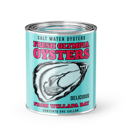 Vintage Fresh Olympia Oyster Style Candle