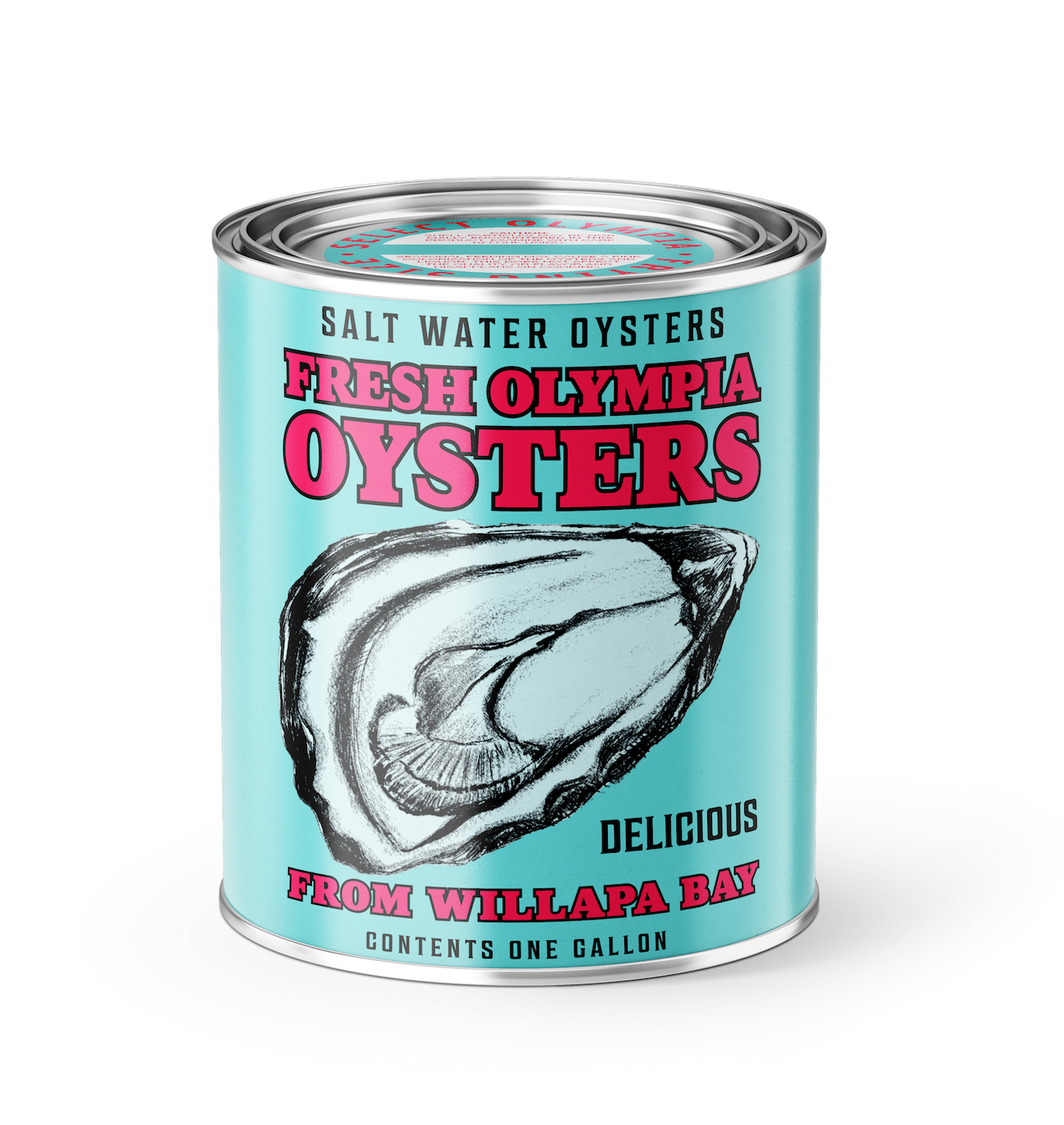 Vintage Fresh Olympia Oyster Style Candle