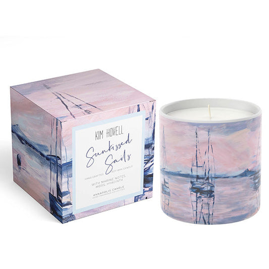 Sunkissed Sails Boxed Candle - Kim Hovell Collection