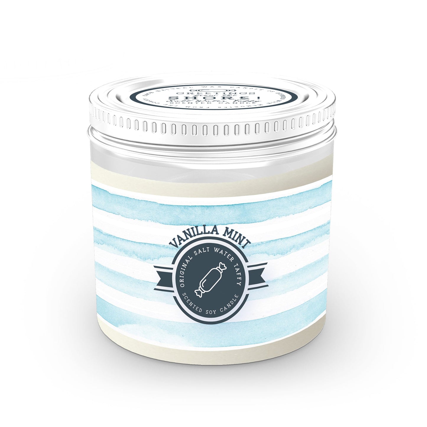 Vanilla Mint 13oz Candle - Salt Water Taffy Collection