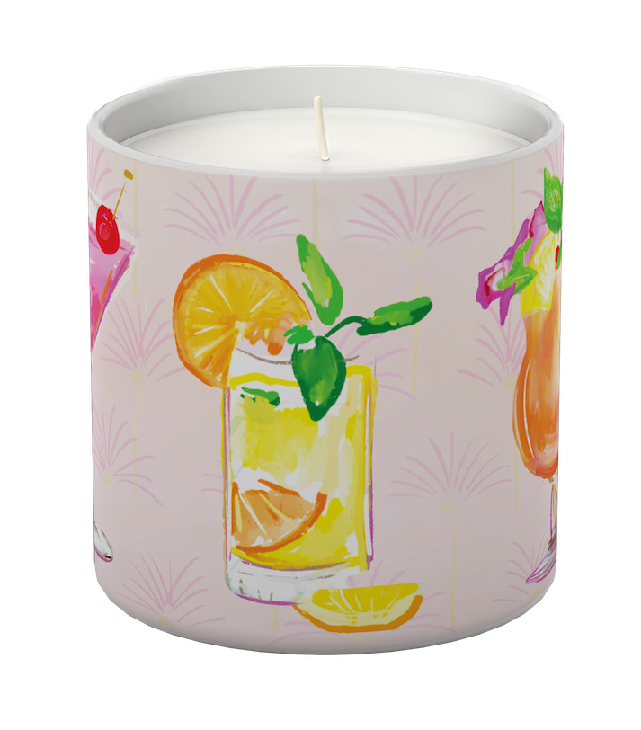 Cabana Cutie Candle by Rebecca Illustrated