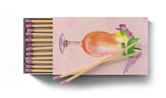 Cabana Cutie Match Box by Rebecca Illustrated
