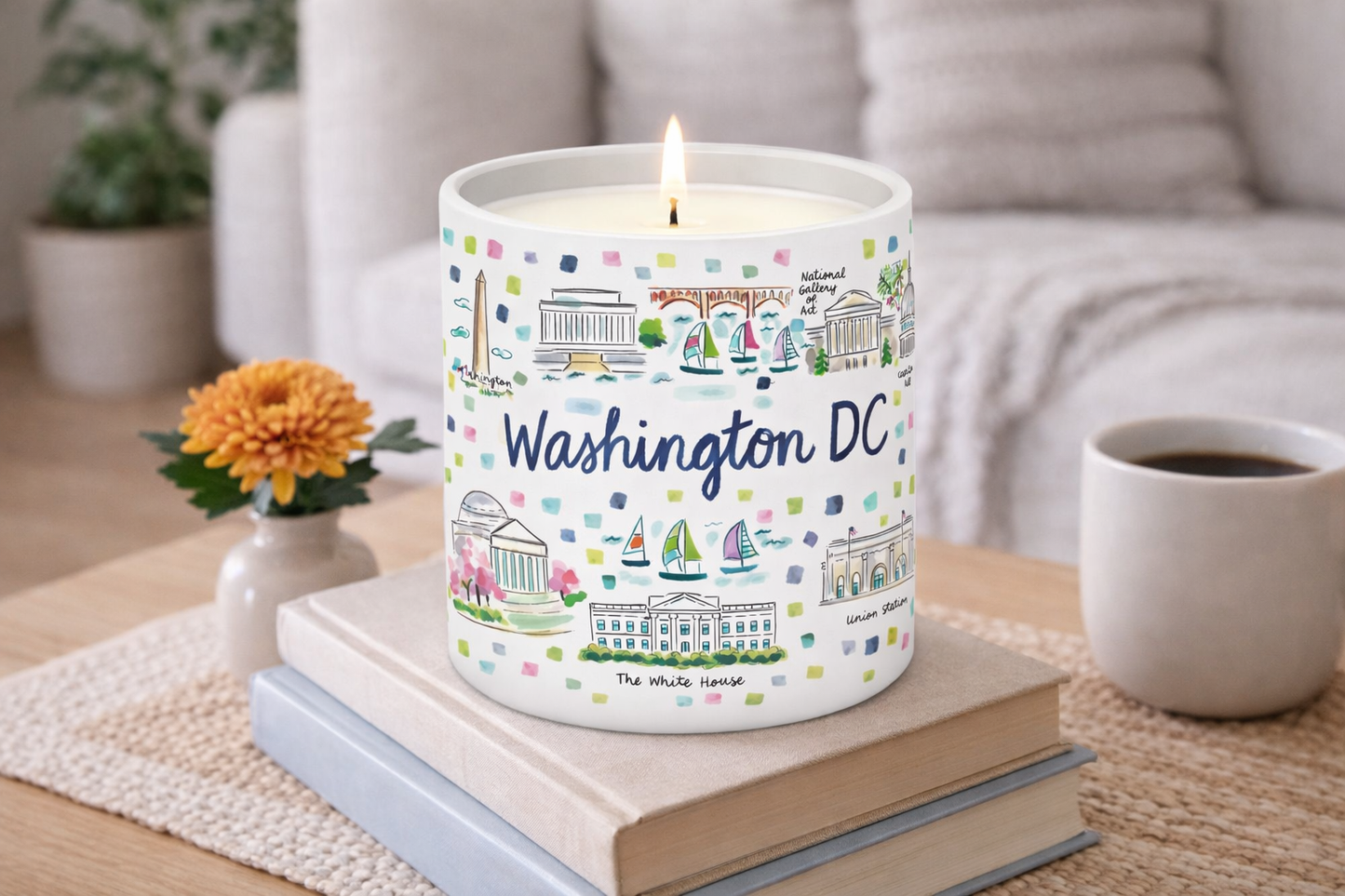 Washington D.C. Candle