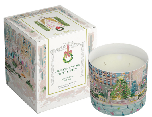 Christmastime in the City 2-Wick Gift Boxed Candle