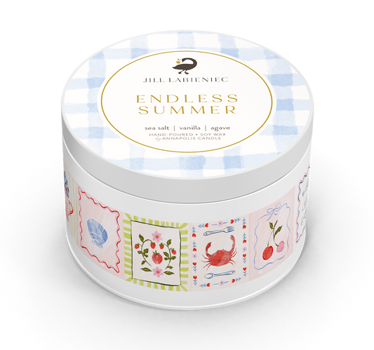 Endless Summer Travel Candle by Jill Labieniec
