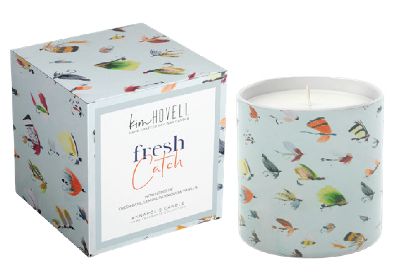 Fresh Catch Boxed Candle - Kim Hovell