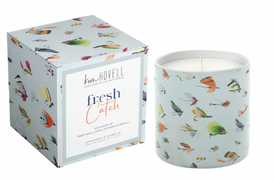 Fresh Catch Boxed Candle - Kim Hovell