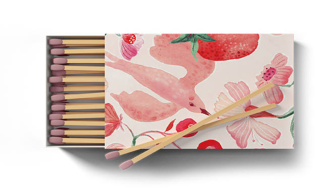 Strawberry Field Match Box by Jill Labieniec
