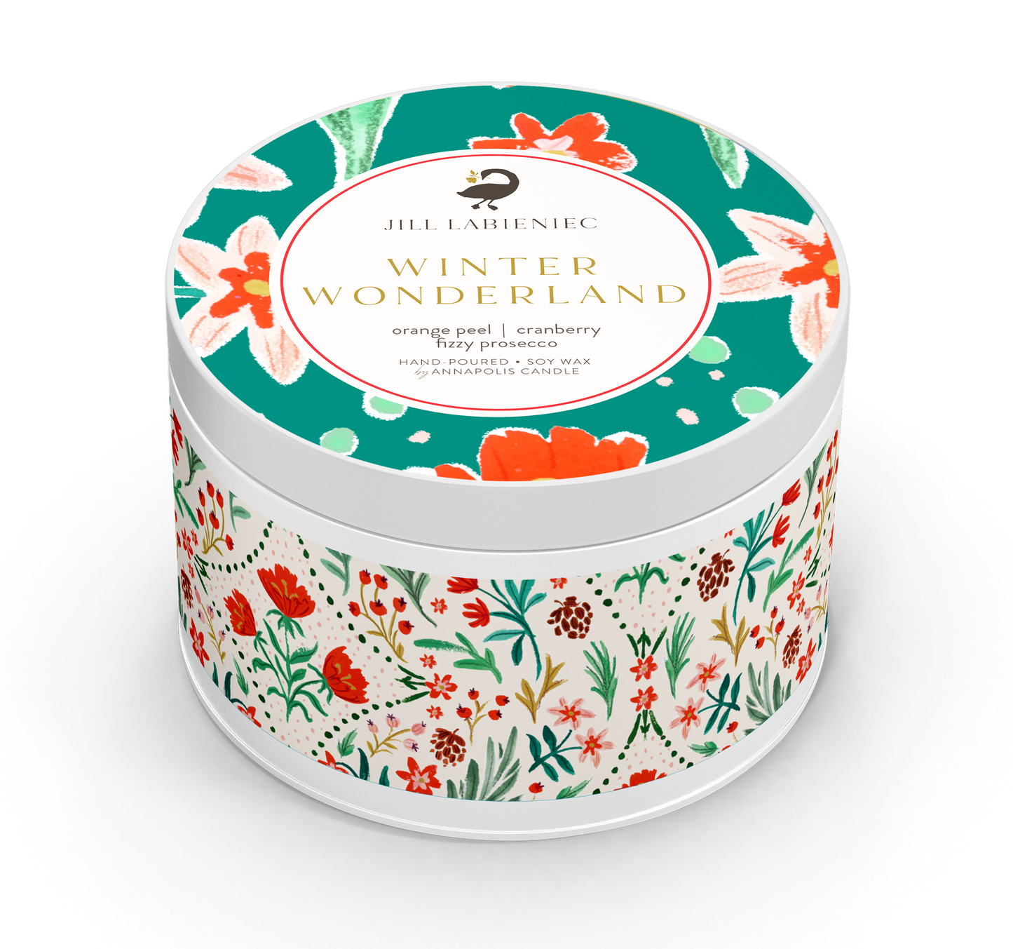 Winter Wonderland Travel Candle