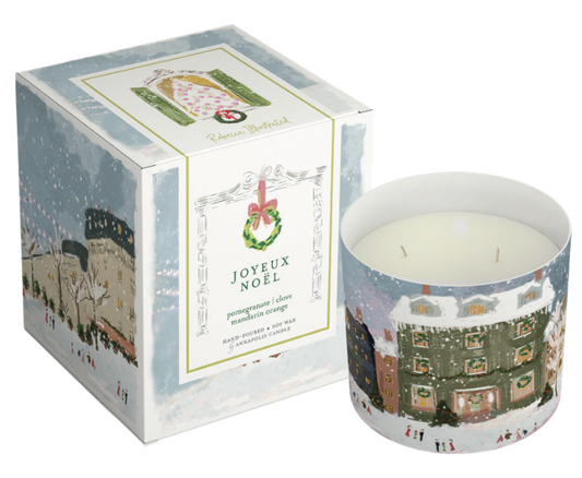 Joyeux Noel 2-Wick Gift Boxed Candle