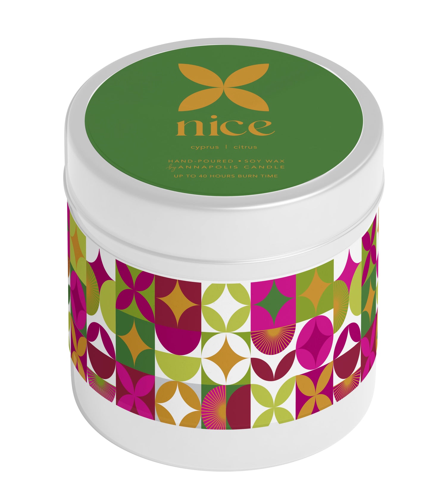 MOOD: Nice Tin Candle