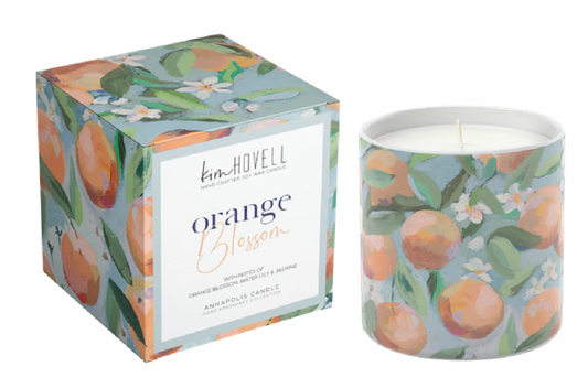 Orange Blossom Boxed Candle - Kim Hovell