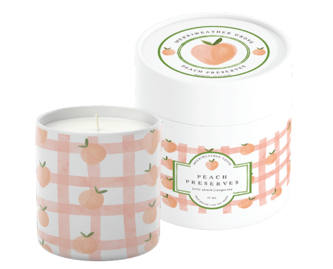 Merriweather Grove Peach Preserves Candle