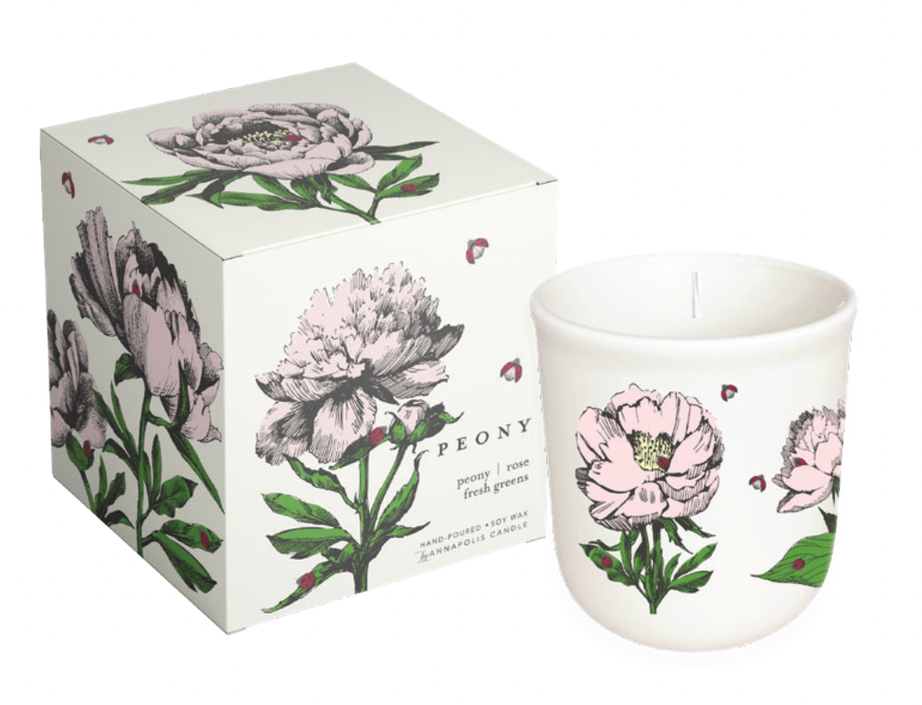 Terrace: Peony Candle