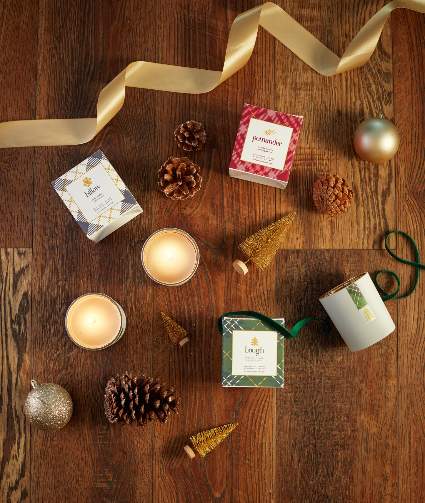 Bough Holiday Boxed Candle