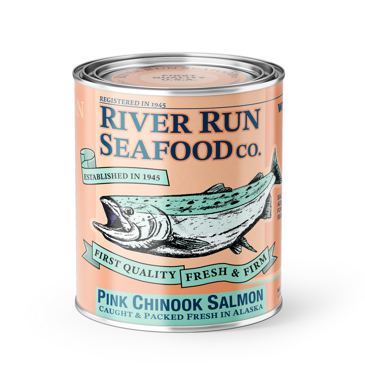 Vintage 13oz River Run Seafood Co.