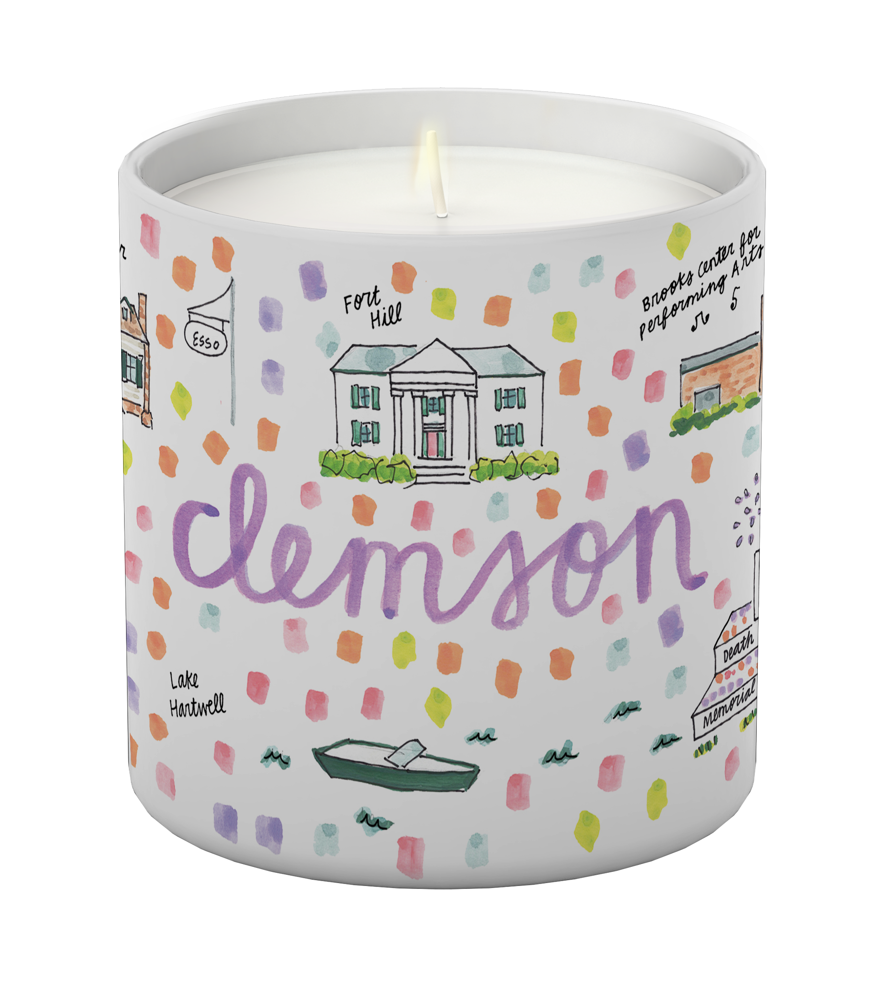 Clemson Candle – Annapolis Candle