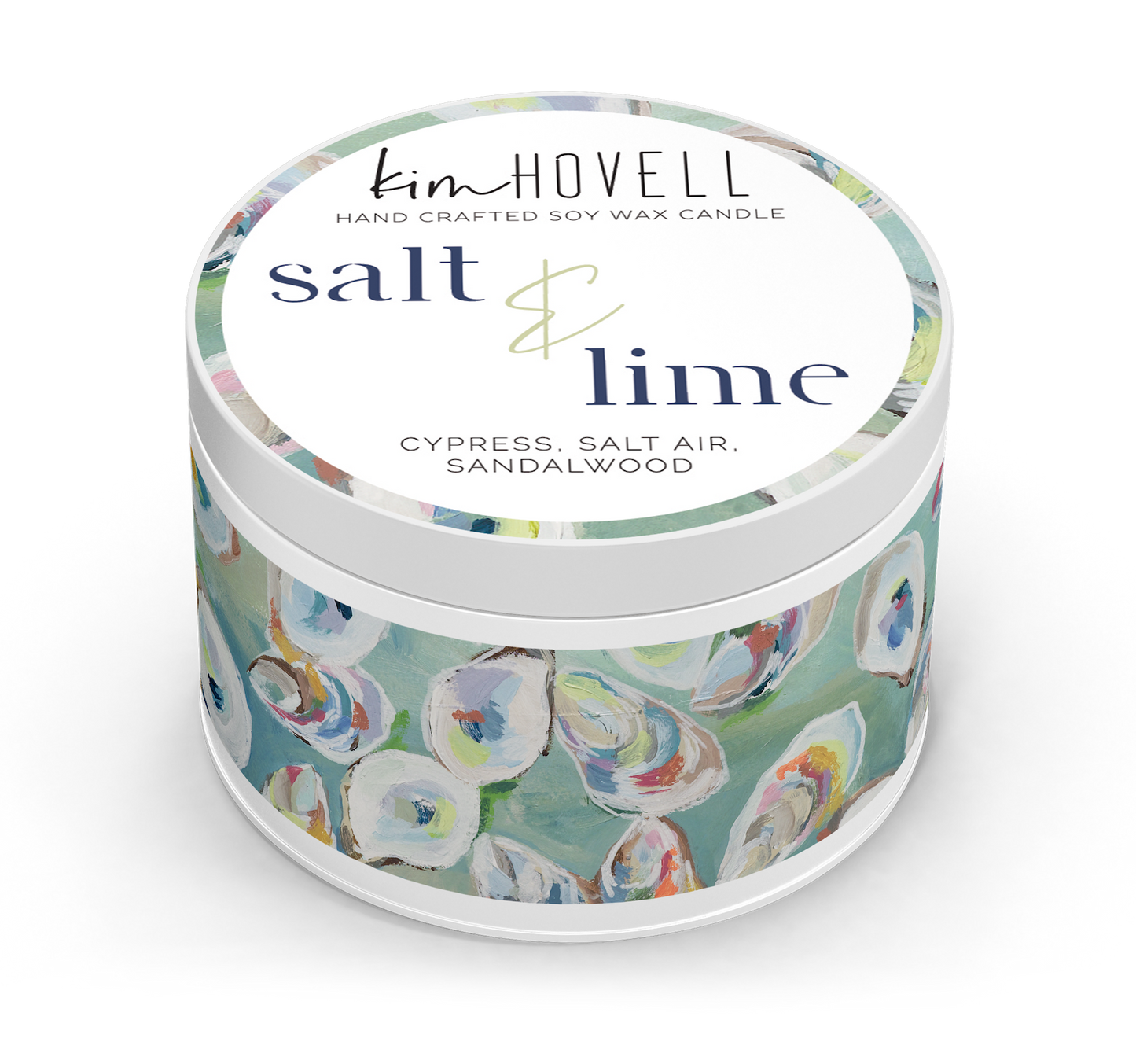 Salt and Lime Oyster Tin - Kim Hovell