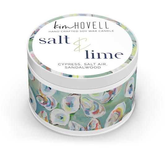 Salt and Lime Oyster Tin - Kim Hovell