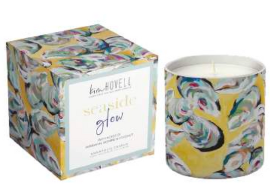 Seaside Glow Boxed Candle by Kim Hovell