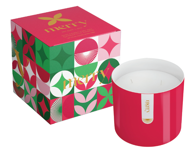 Holiday Mood 2-wick Candle - Gift Boxed