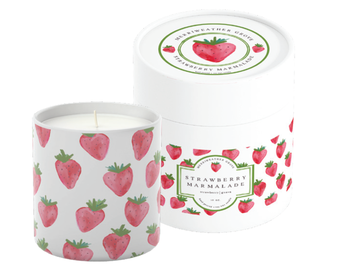 Merriweather Grove Strawberry Marmalade Candle