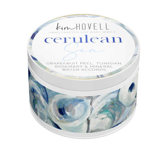 Cerulean Sea Candle  - 6 oz Travel Tin