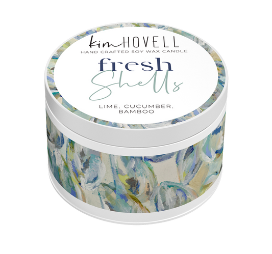 Fresh Shells Mini Candle - 6 oz Travel Tin
