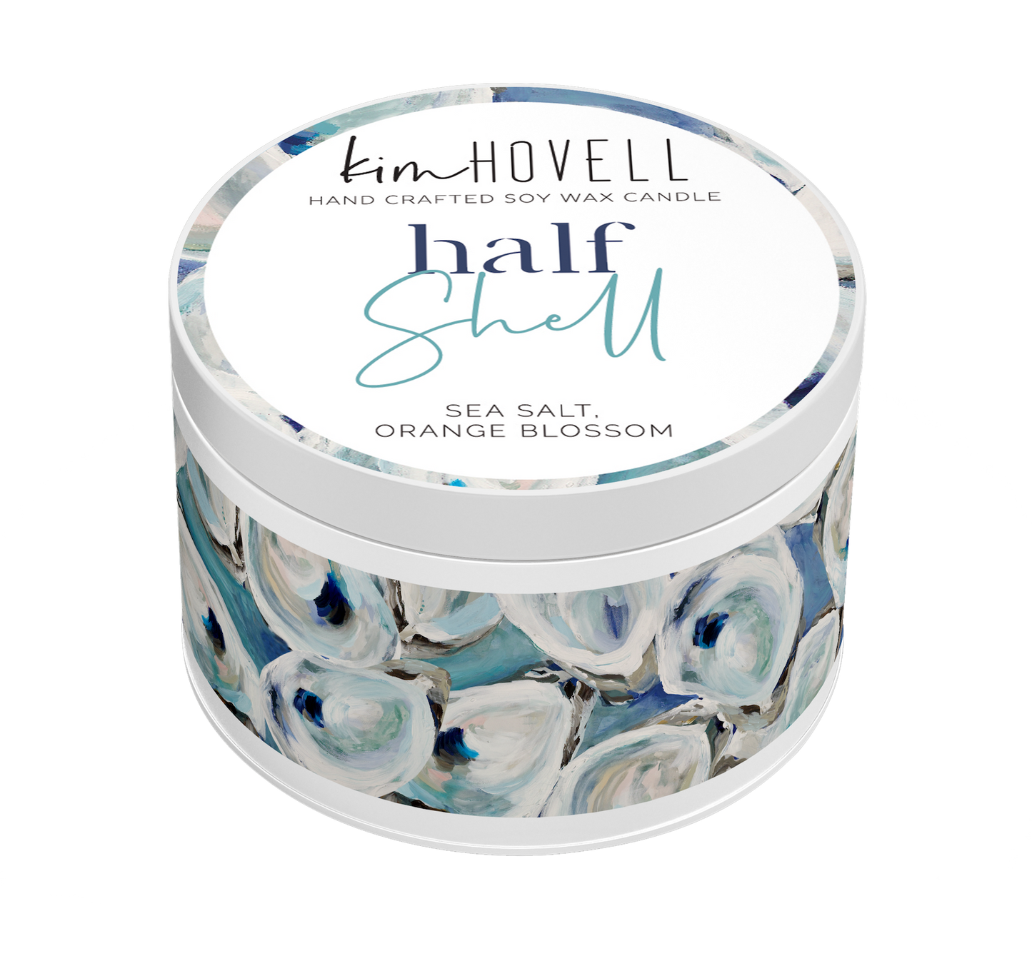 Half Shell Candle - 6 oz Travel Tin