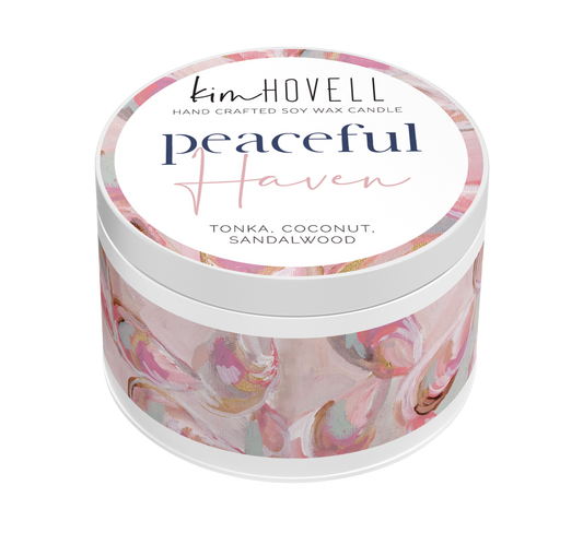 Peaceful Haven Candle - 6 oz Travel Tin