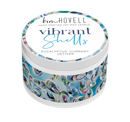 Kim Hovell Collection - Vibrant Shells Mini Candle