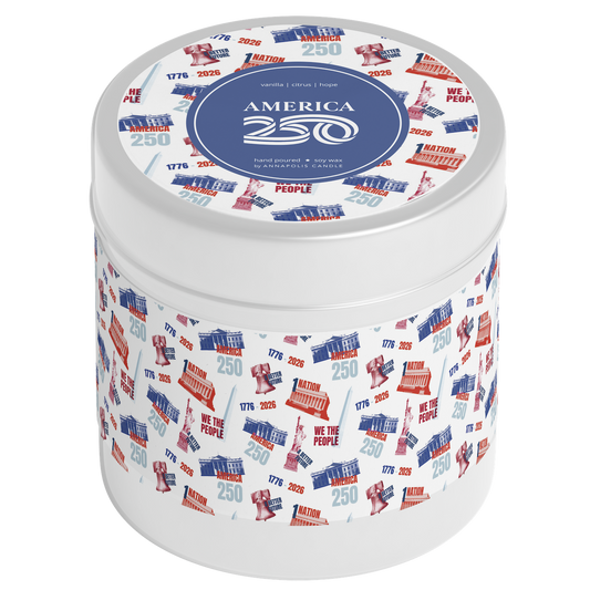Patriotic We The People Candle - America 250 Limited Edition