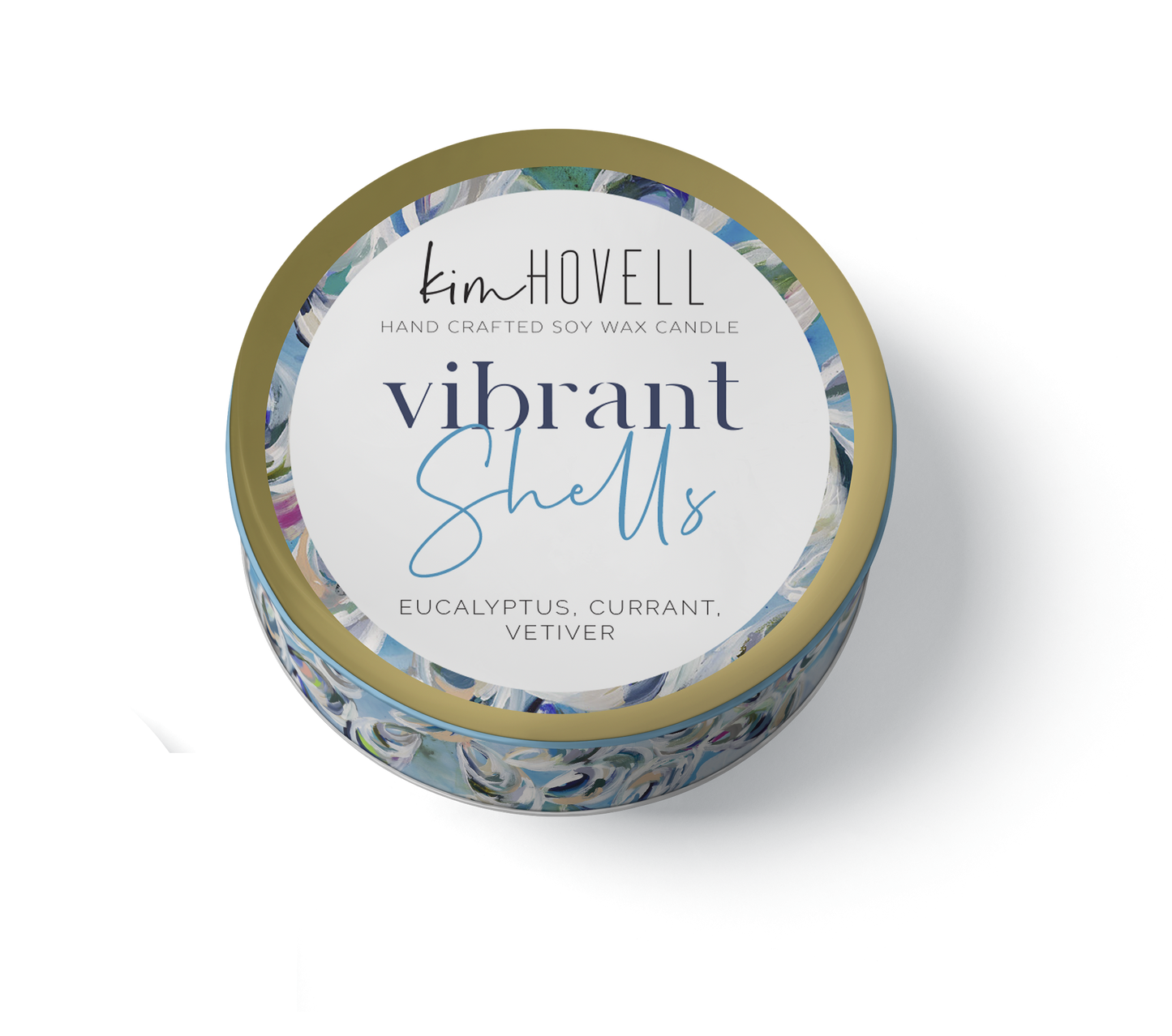 Kim Hovell Collection - Vibrant Shells Mini Candle