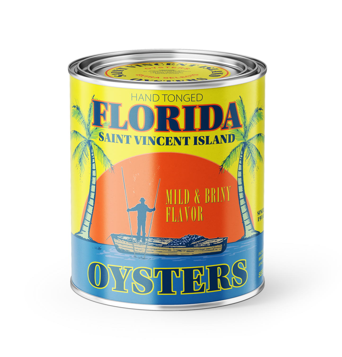 Vintage Florida Oyster Candle