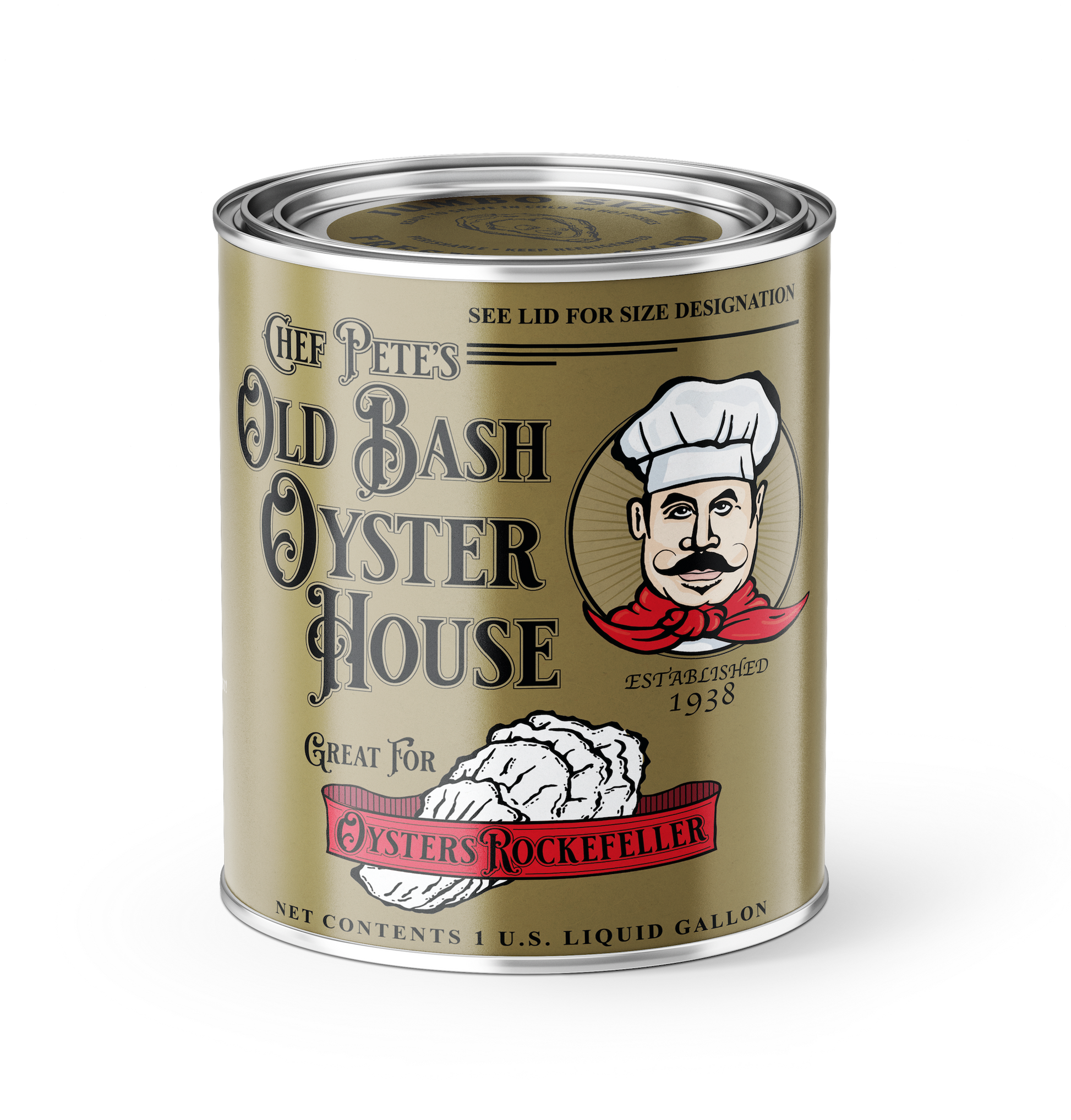 Vintage Old Bash House Point Oyster Candle