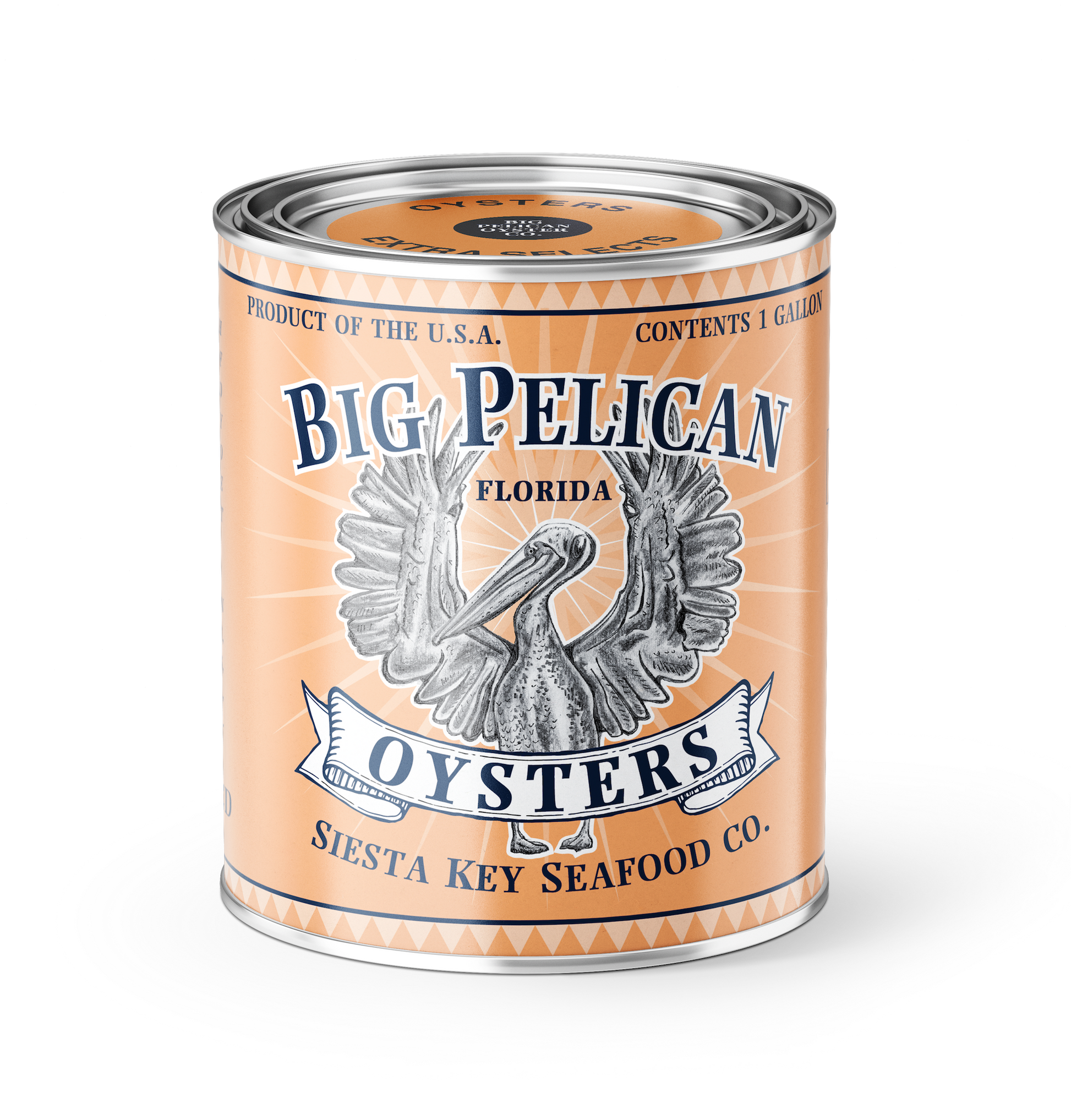 Vintage Big Pelican Oyster Candle