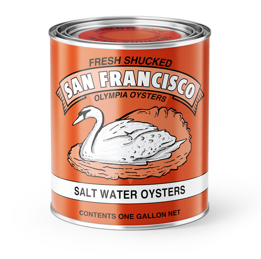 Vintage San Francisco Oyster Style Candle